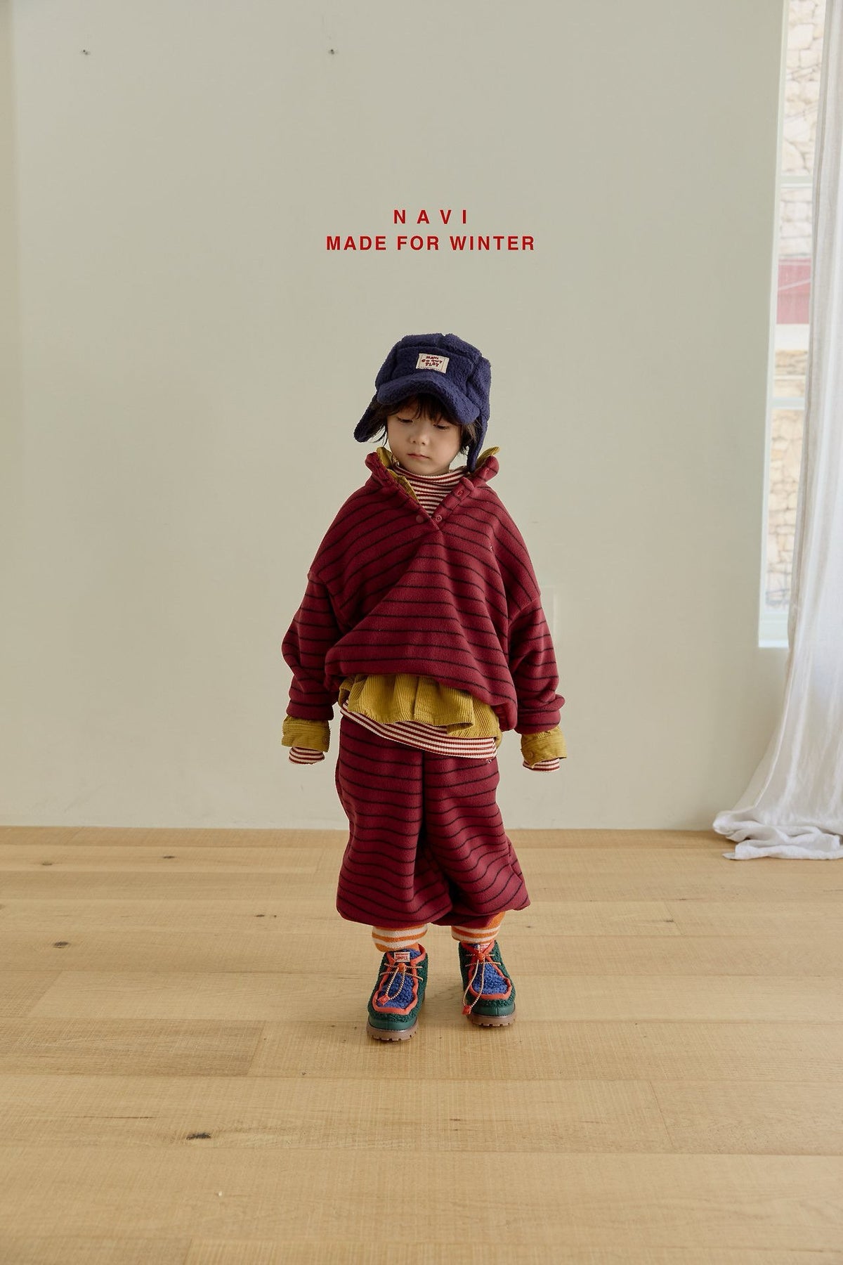 《予約》Fleece Pants / NAVI