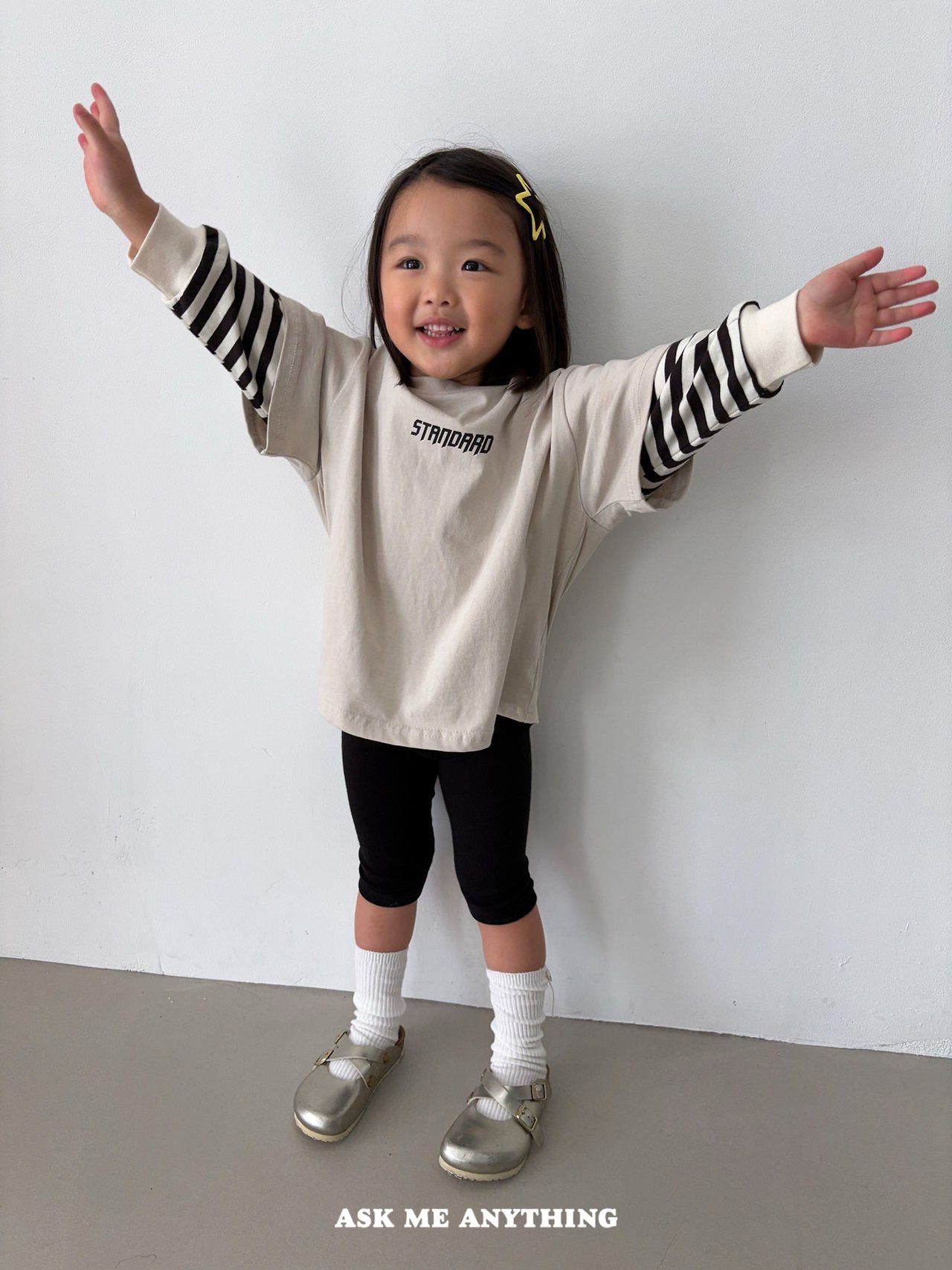 《予約》Half-Length Leggings / ASK ME ANYTHING