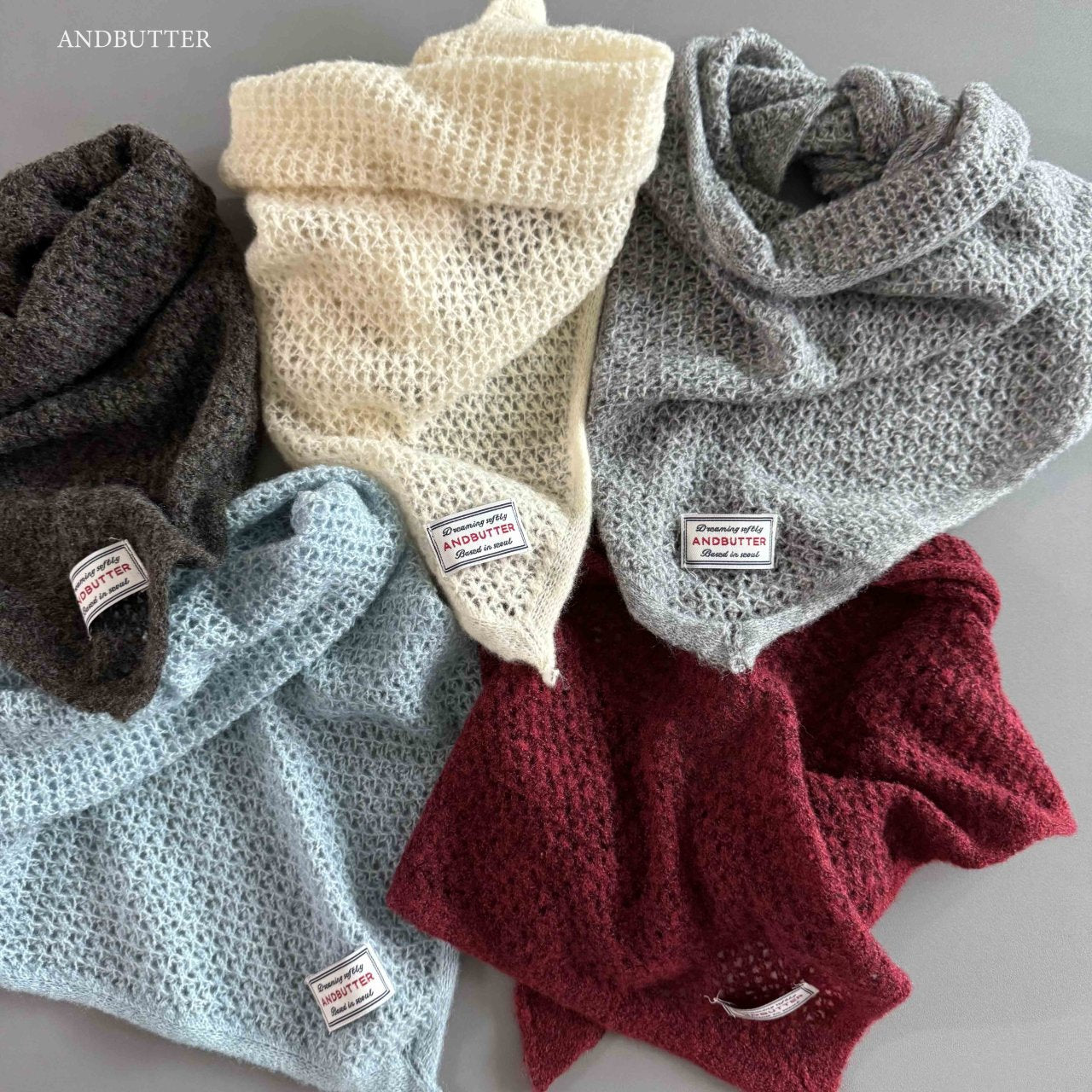 《予約》Net kerchief / andbutter