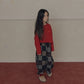 《予約》Patchwork Check Pants / GROWB