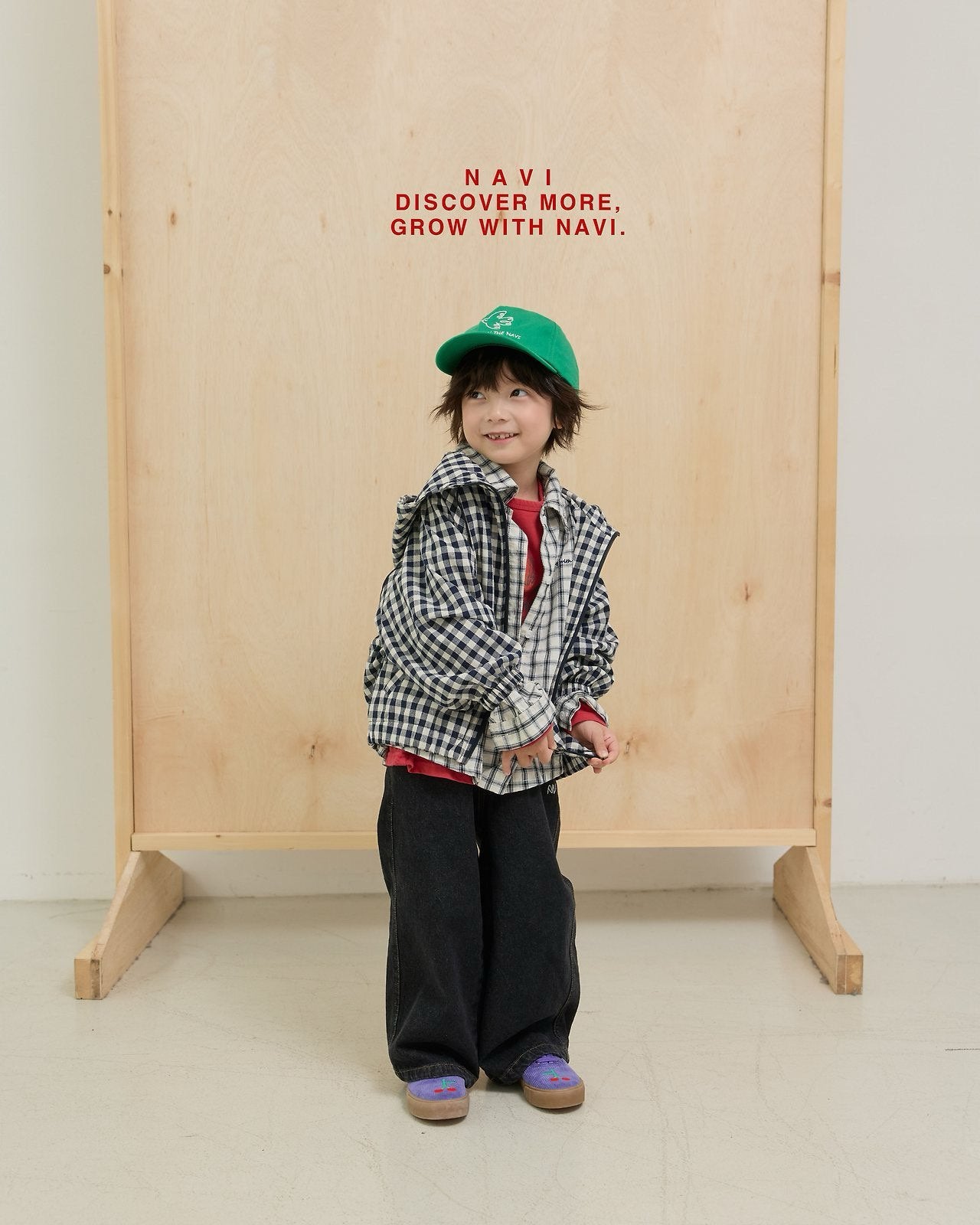 《予約》With Wide Denim Pants  / navi.