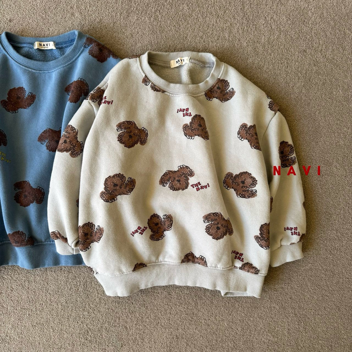 《予約》Poochi Sweatshirt / NAVI
