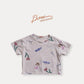 《予約》Flower Short-sleeve T-shirt / Boneoune