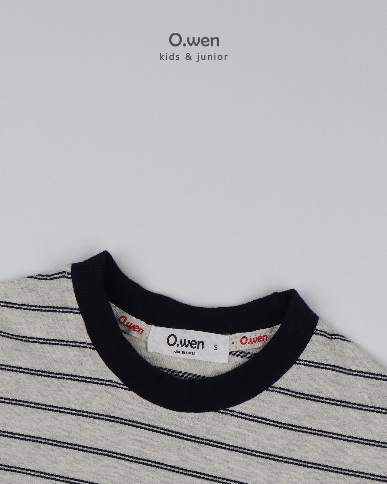 《予約》Mention Stripe Tee / O.wen