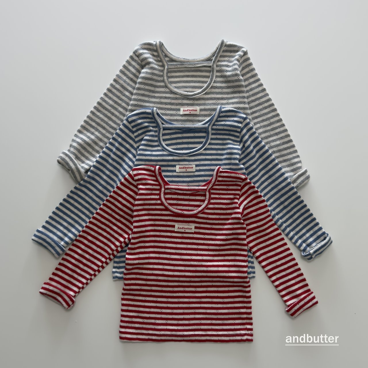 《予約》Tommy Point T-Shirt / ANDBUTTER