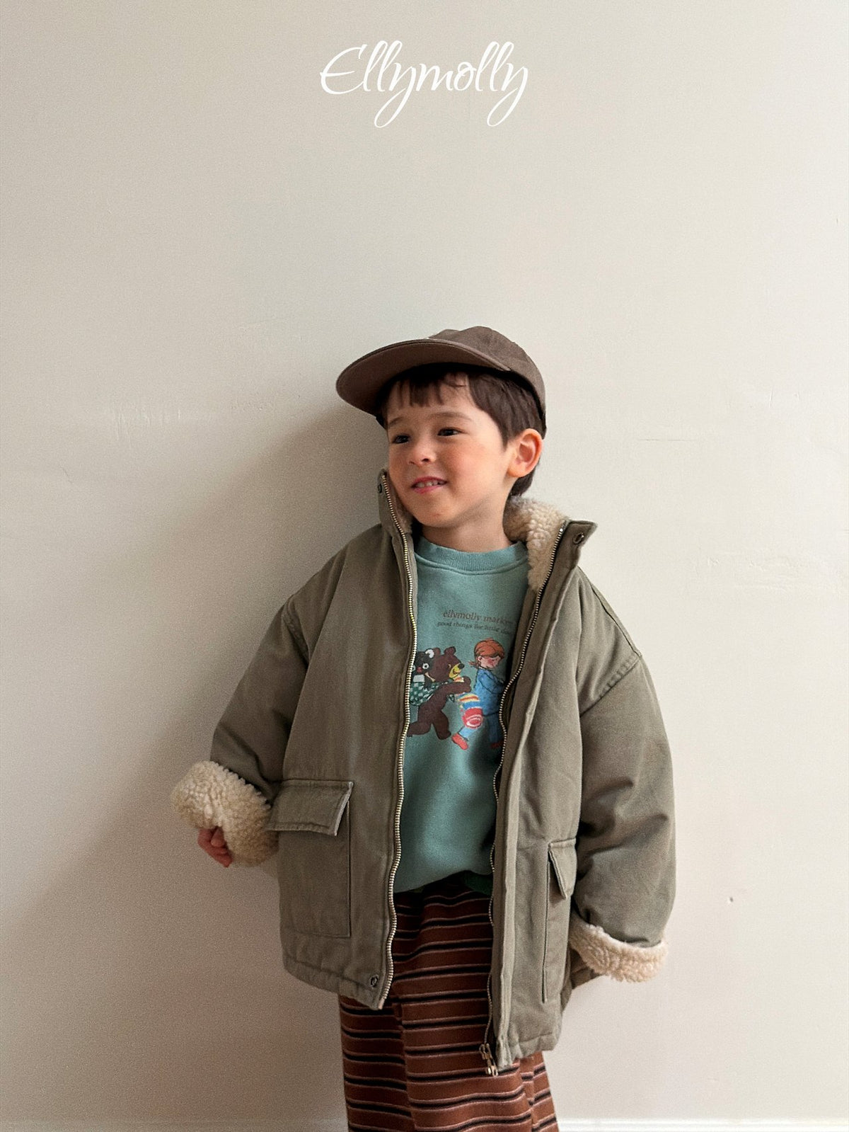 《予約》Market Friends Sweatshirt / ELLY MOLLY