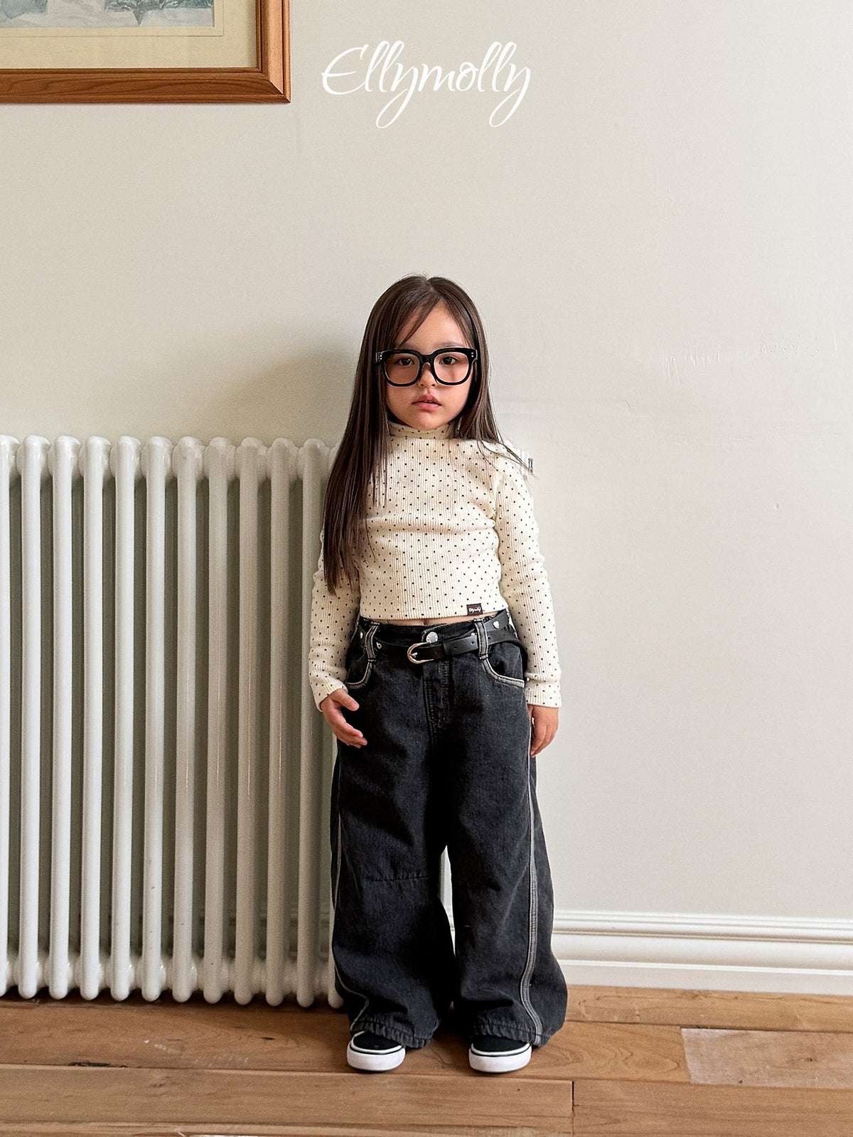 《予約》Linework Brushed Denim / ELLY MOLLY