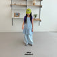 《予約》Slit Denim Dress / OWA PROJECT