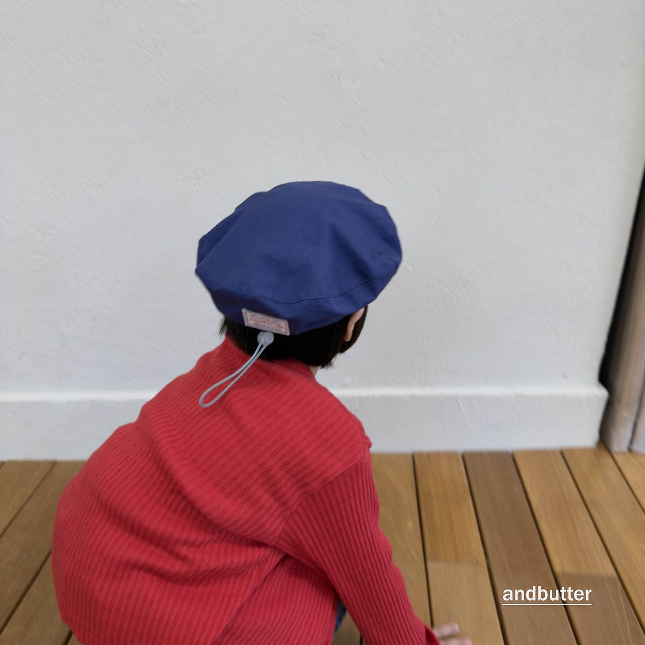 《予約》Reversible Beret / ANDBUTTER