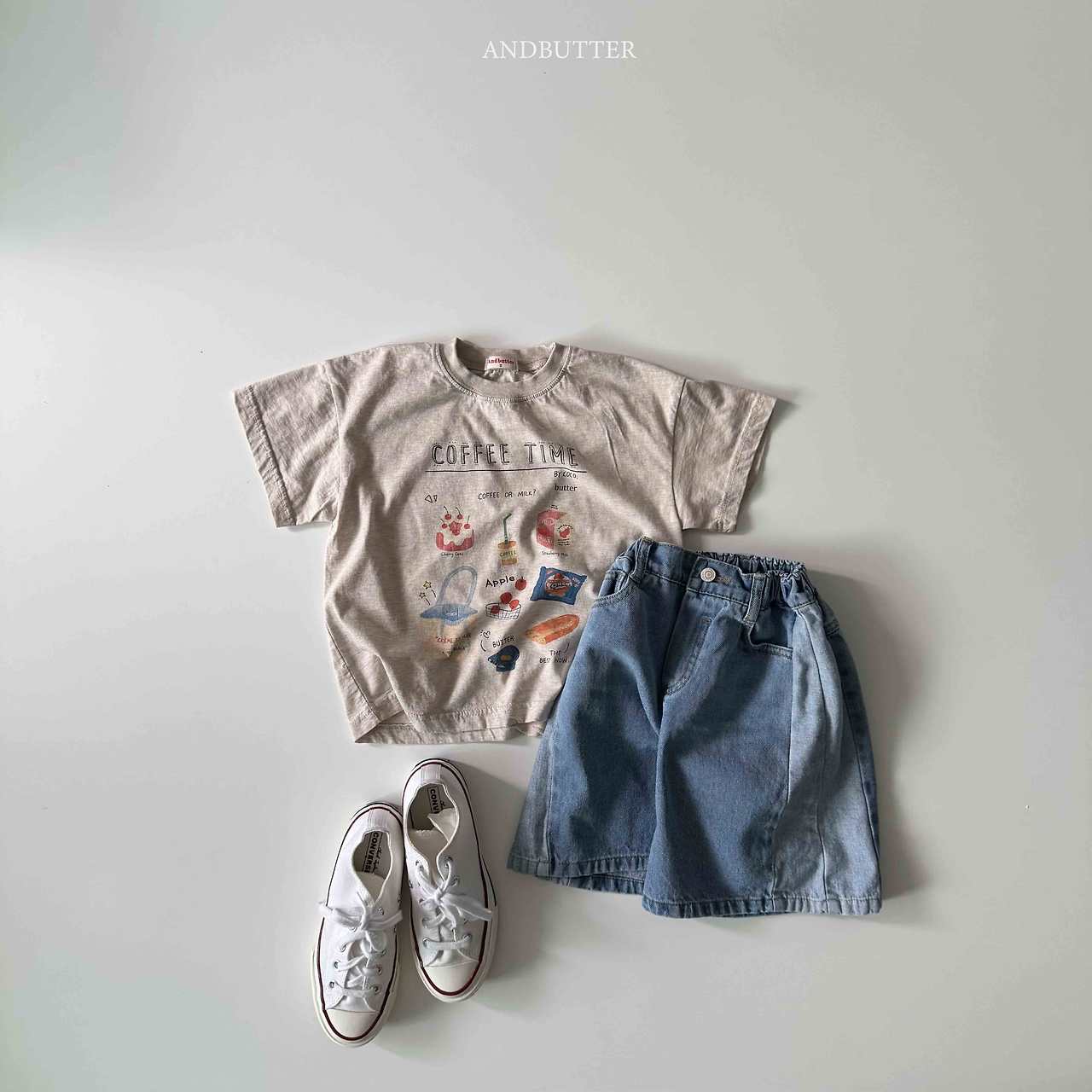 《予約》Cat Bermuda Denim / andbutter