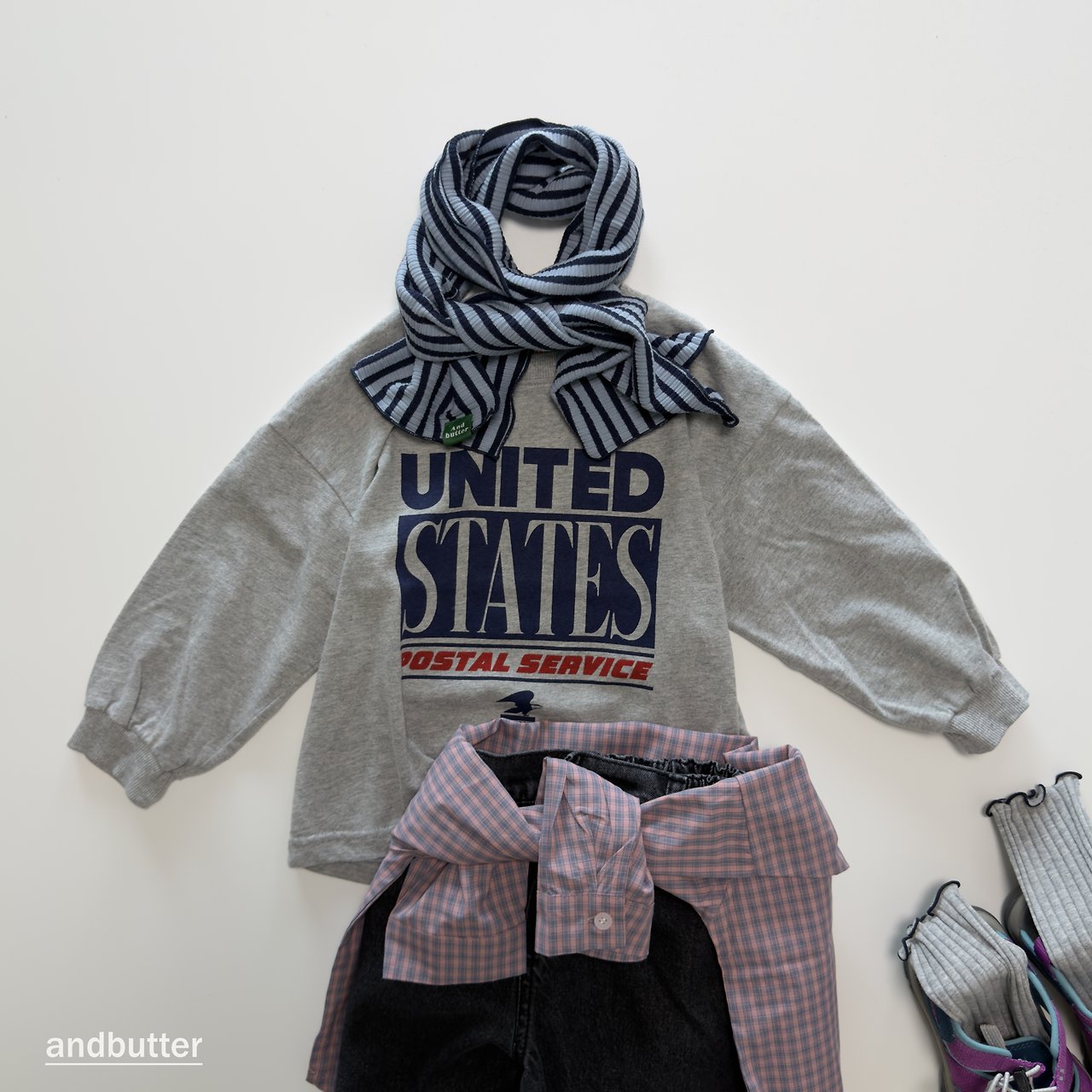 《予約》Cap Hood Shirt / ANDBUTTER