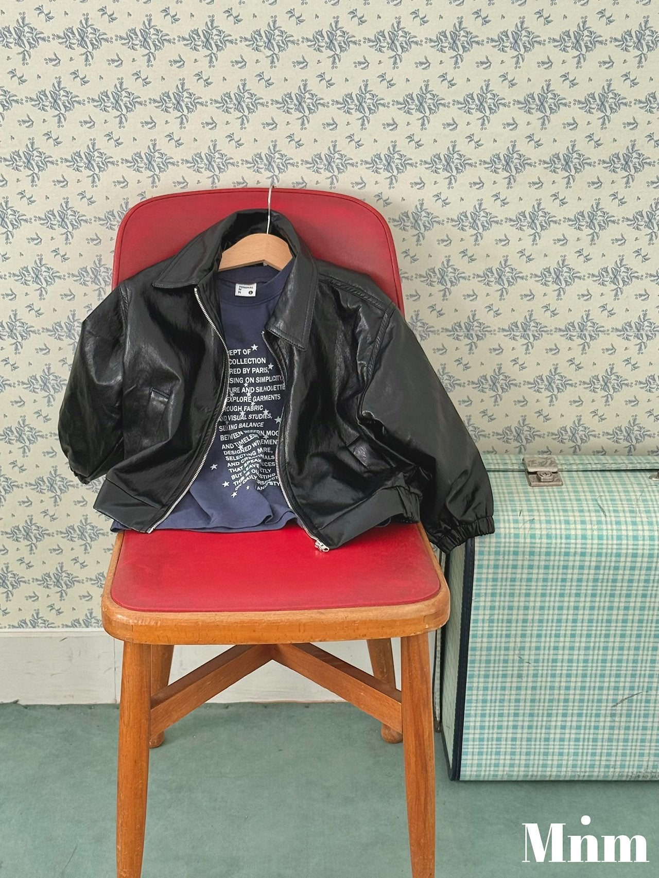 《予約》Soft Leather Zip-Up Jacket / MINIMAL