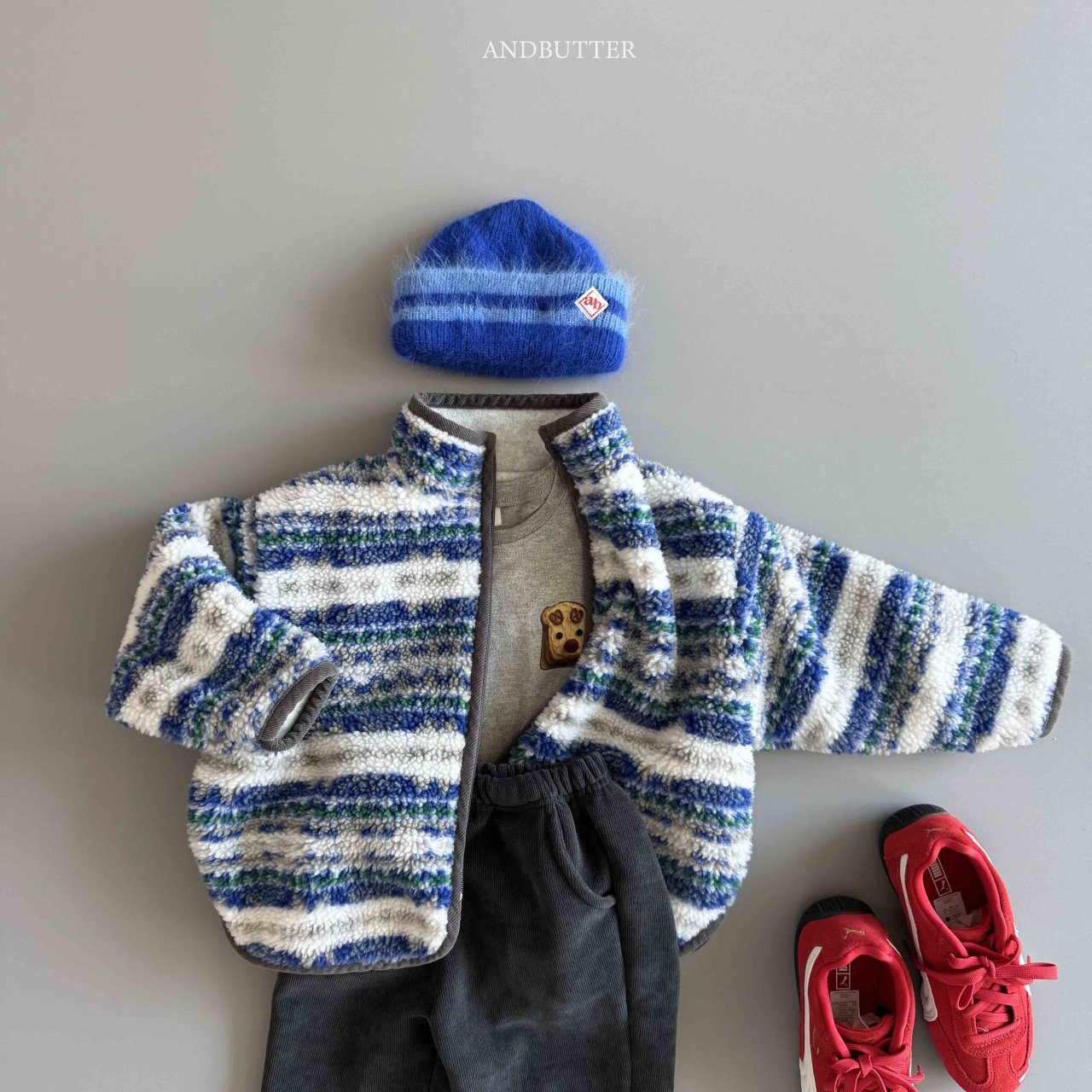 《予約》 Mix Angora Beanie / andbutter