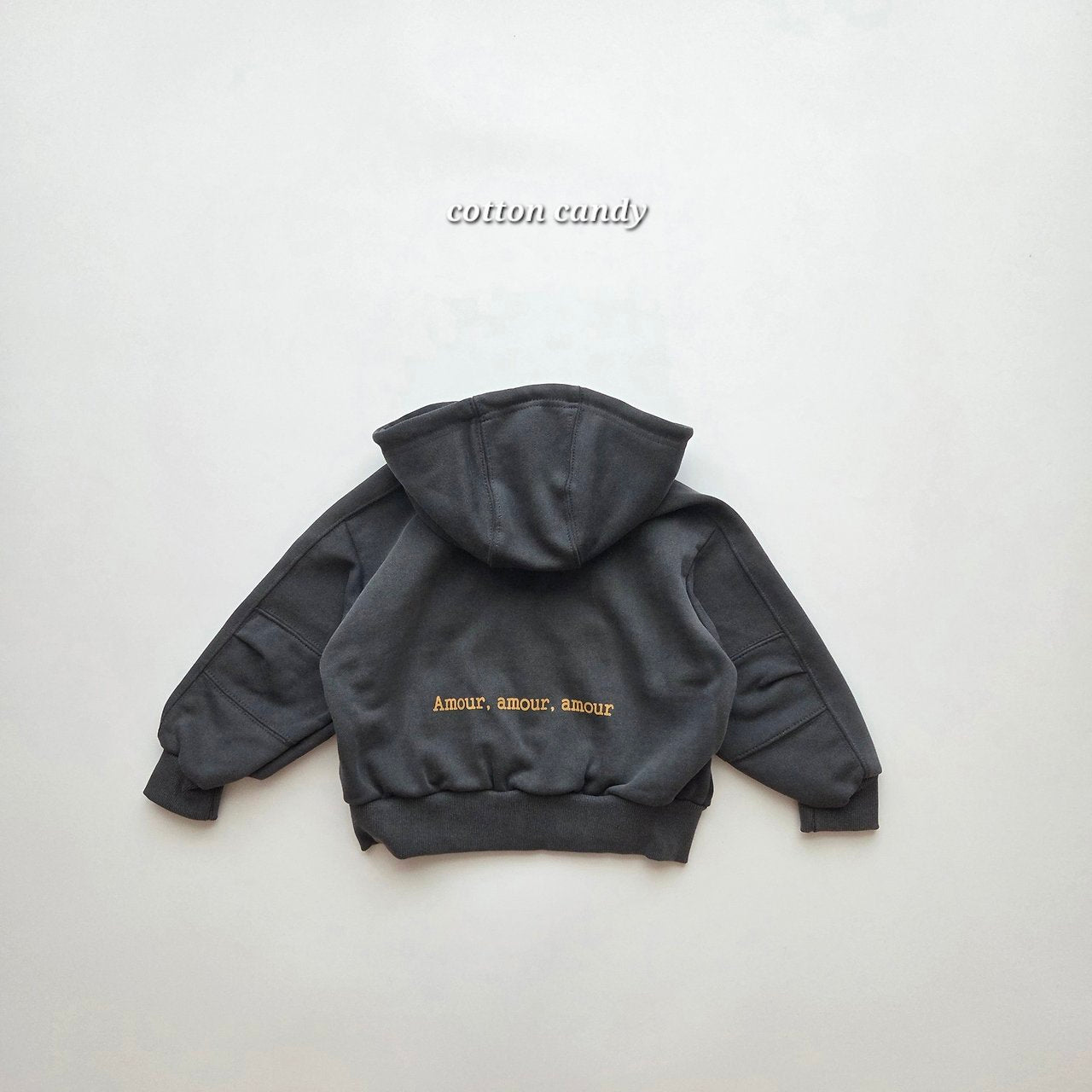 《予約》Amour Hood Zip-Up / cotton candy