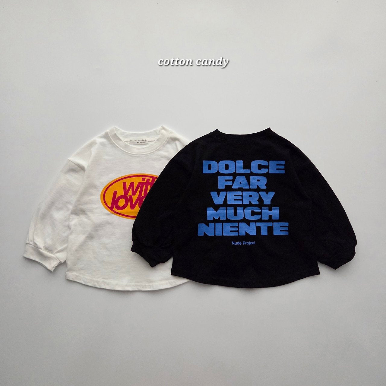 《予約》Dolce T-shirt / cotton candy