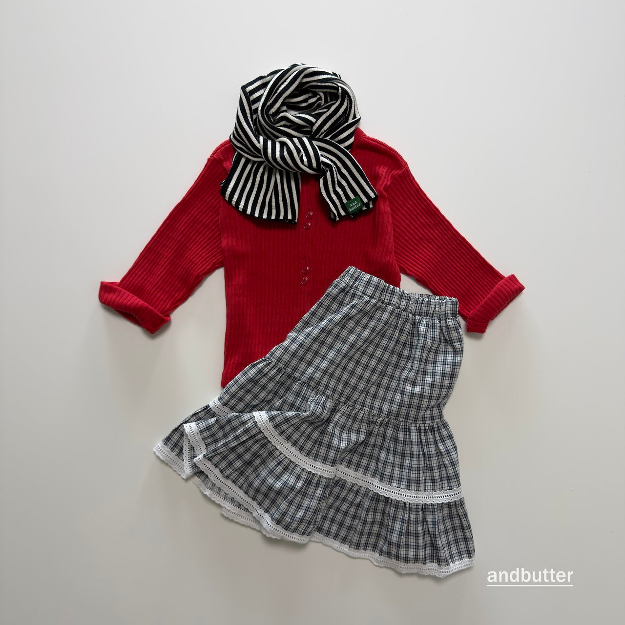《予約》Cotton Muffler / ANDBUTTER