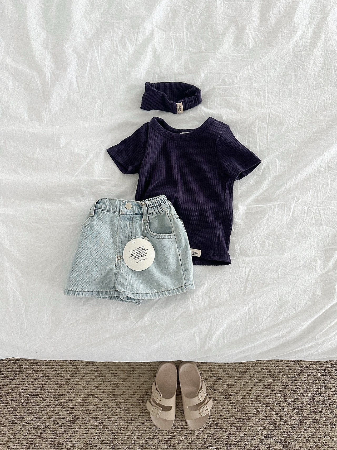 《予約》Veil Short Denim / digreen