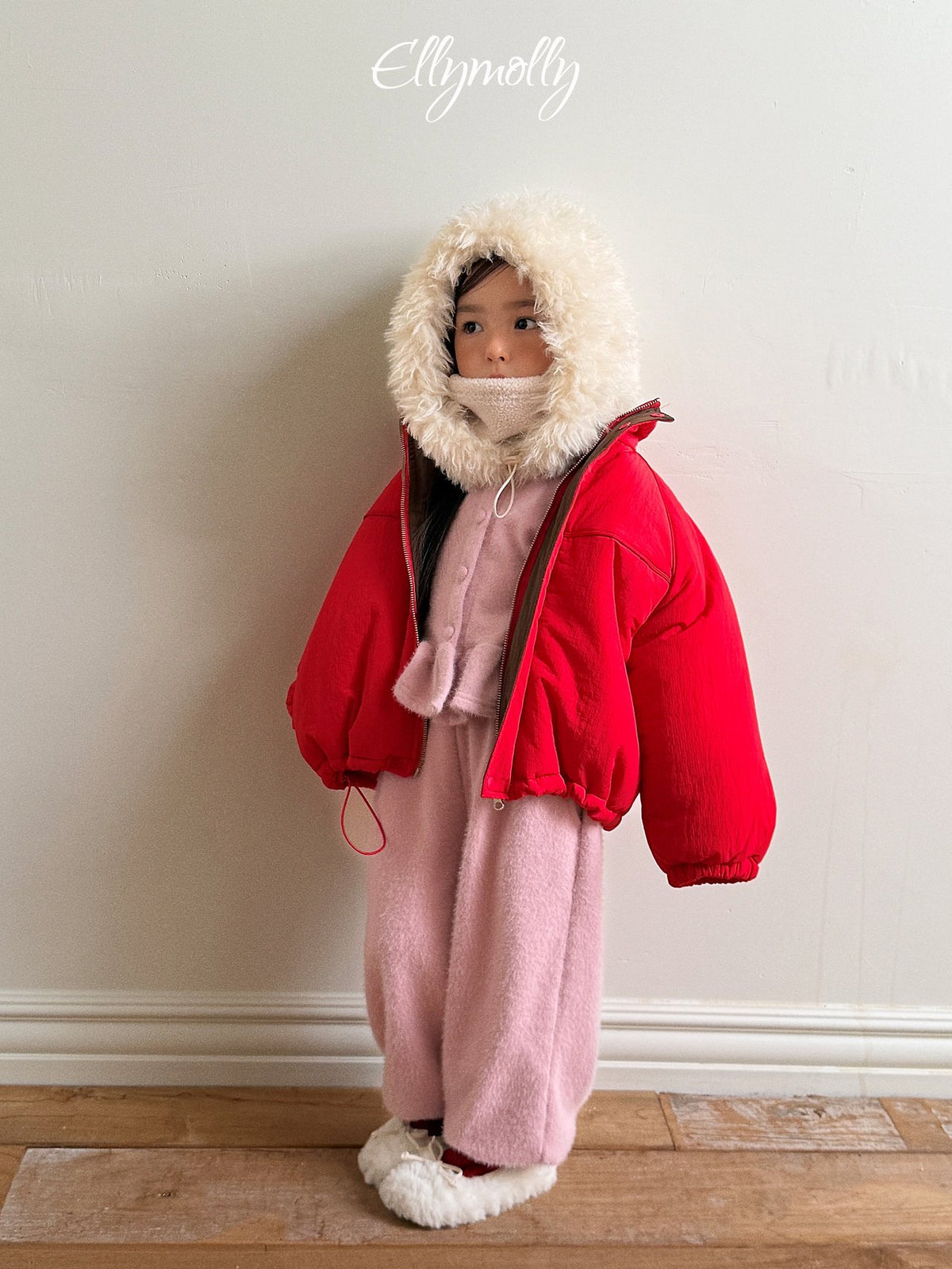 《予約》Snow Crepe Jumper / ELLY MOLLY