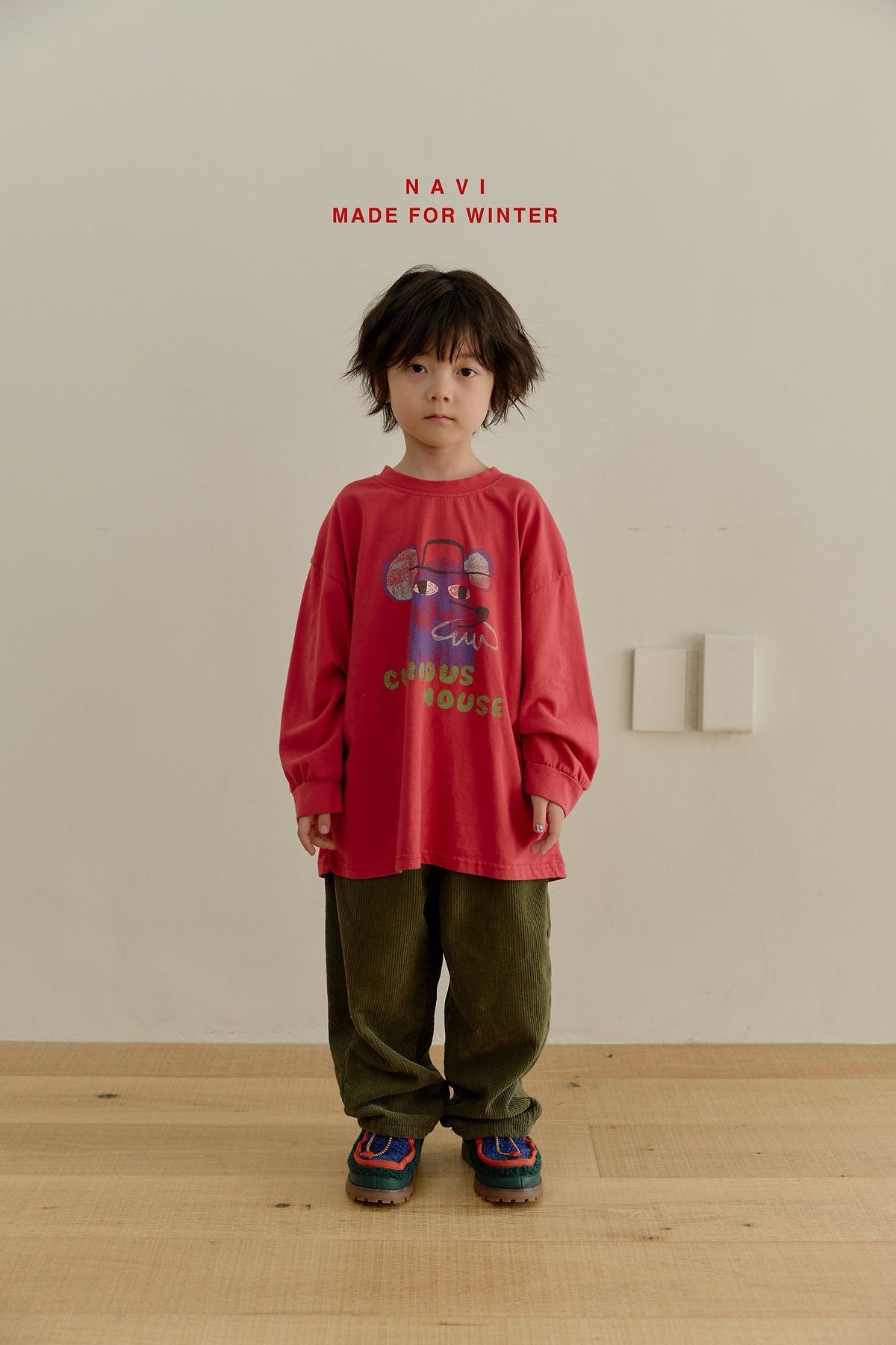 《予約》Mouse L/S Tee / NAVI