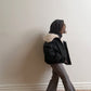 《予約》Big Collar Shearling Jacket / ELLY MOLLY