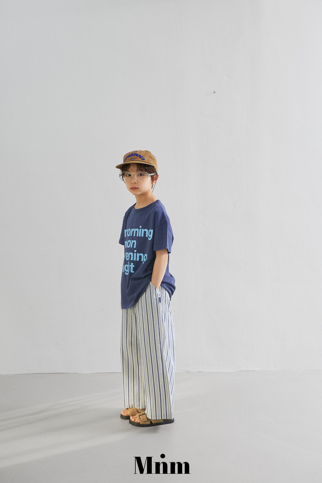 《予約》Combi Stripe Pants / MINIMAL