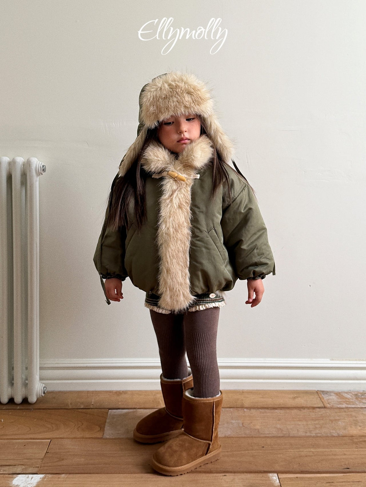 《予約》Eskimo Parka Jumper / ELLY MOLLY