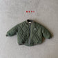 《予約》Bomber Quilted Jacket / NAVI