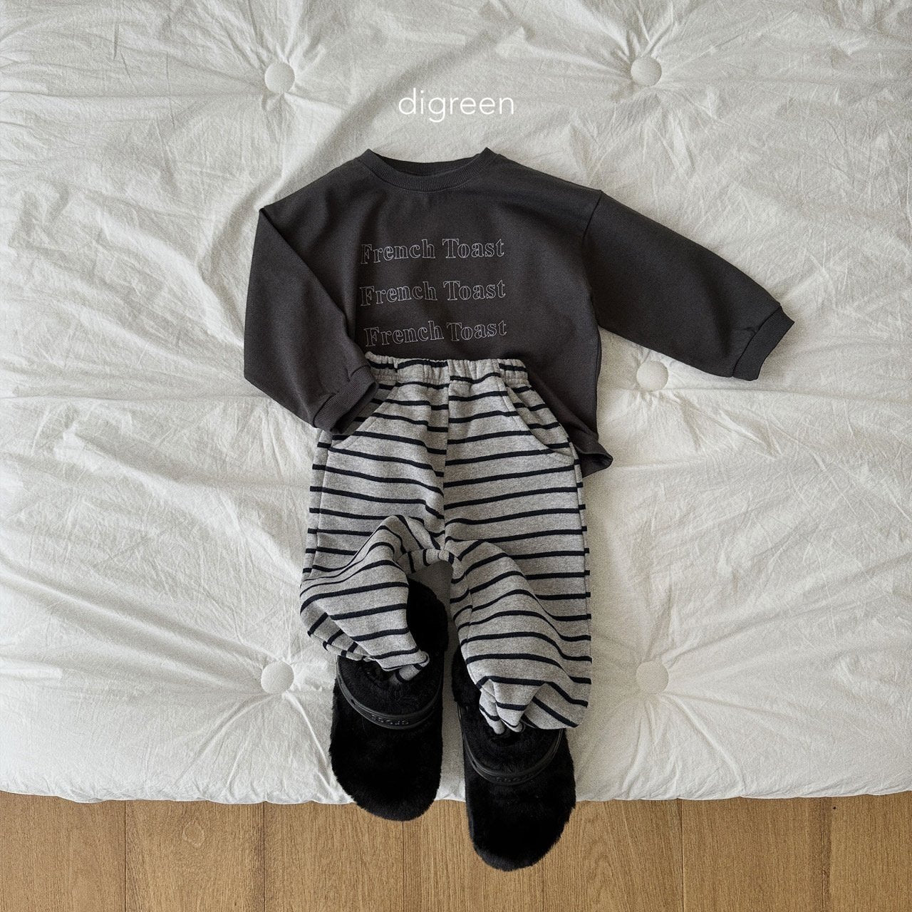 《M size Last 1点》Warm Stripe Pants