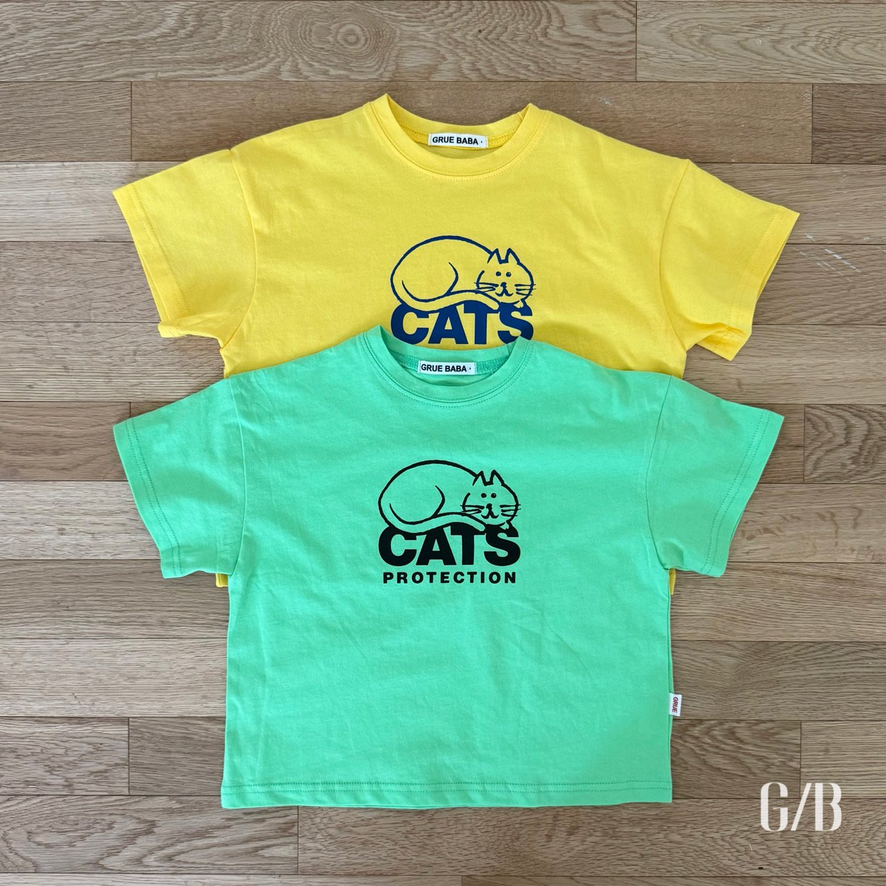 《予約》Cat T-shirt / GRUE BABA