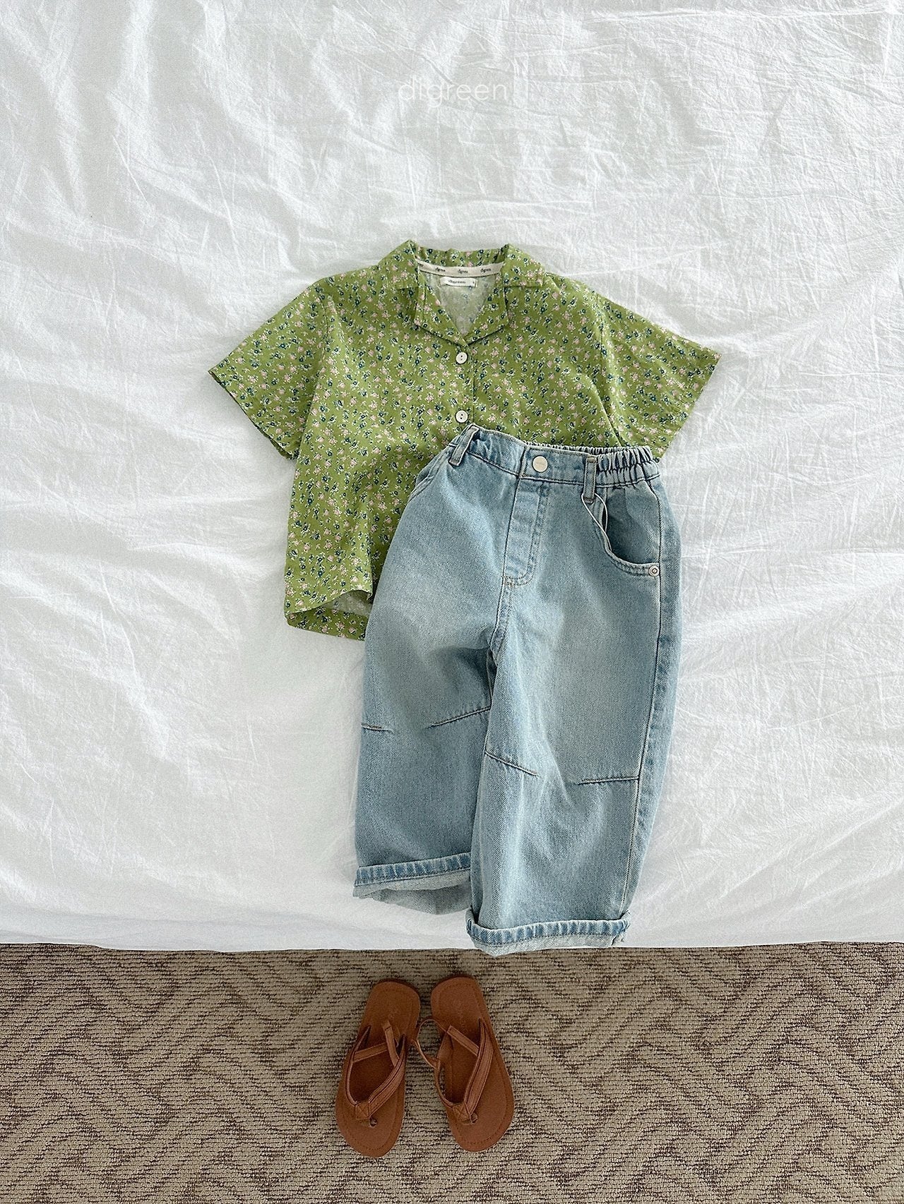 《予約》Flora Shirt / digreen