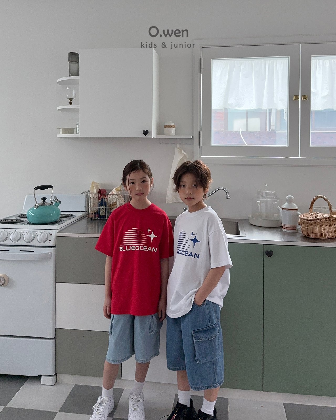 《予約》Blue Ocean Tee / O.wen (adultまで)