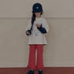 《予約》Siron Frill Rib Pants / GROWB