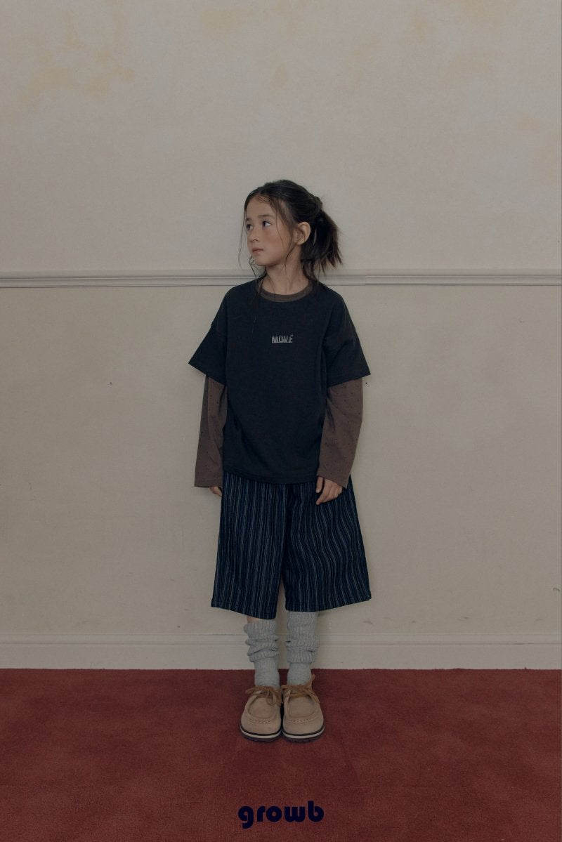 《予約》Falling Bermuda Pants / GROWB