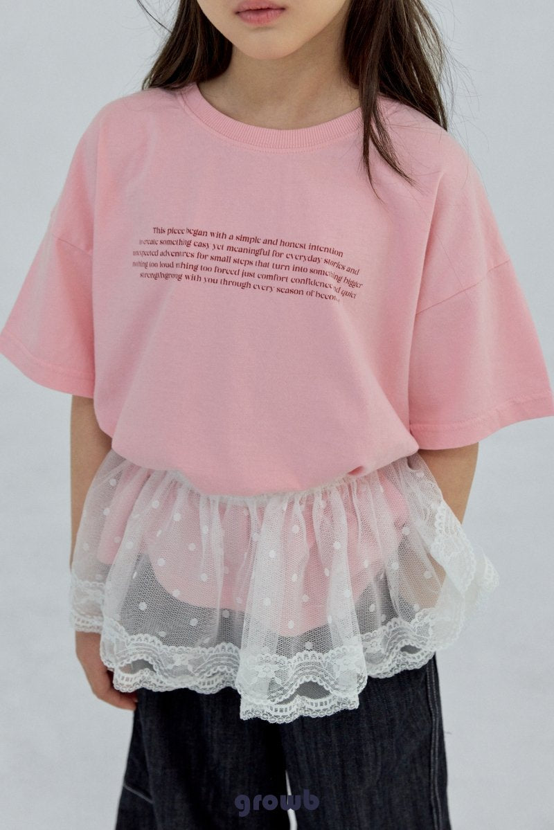《予約》Font T-shirt / GROWB
