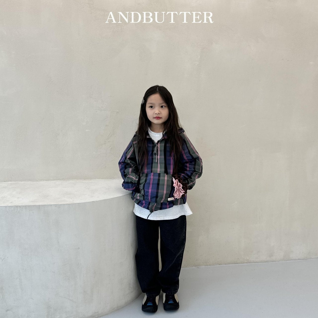 《予約》Check Pin / andbutter