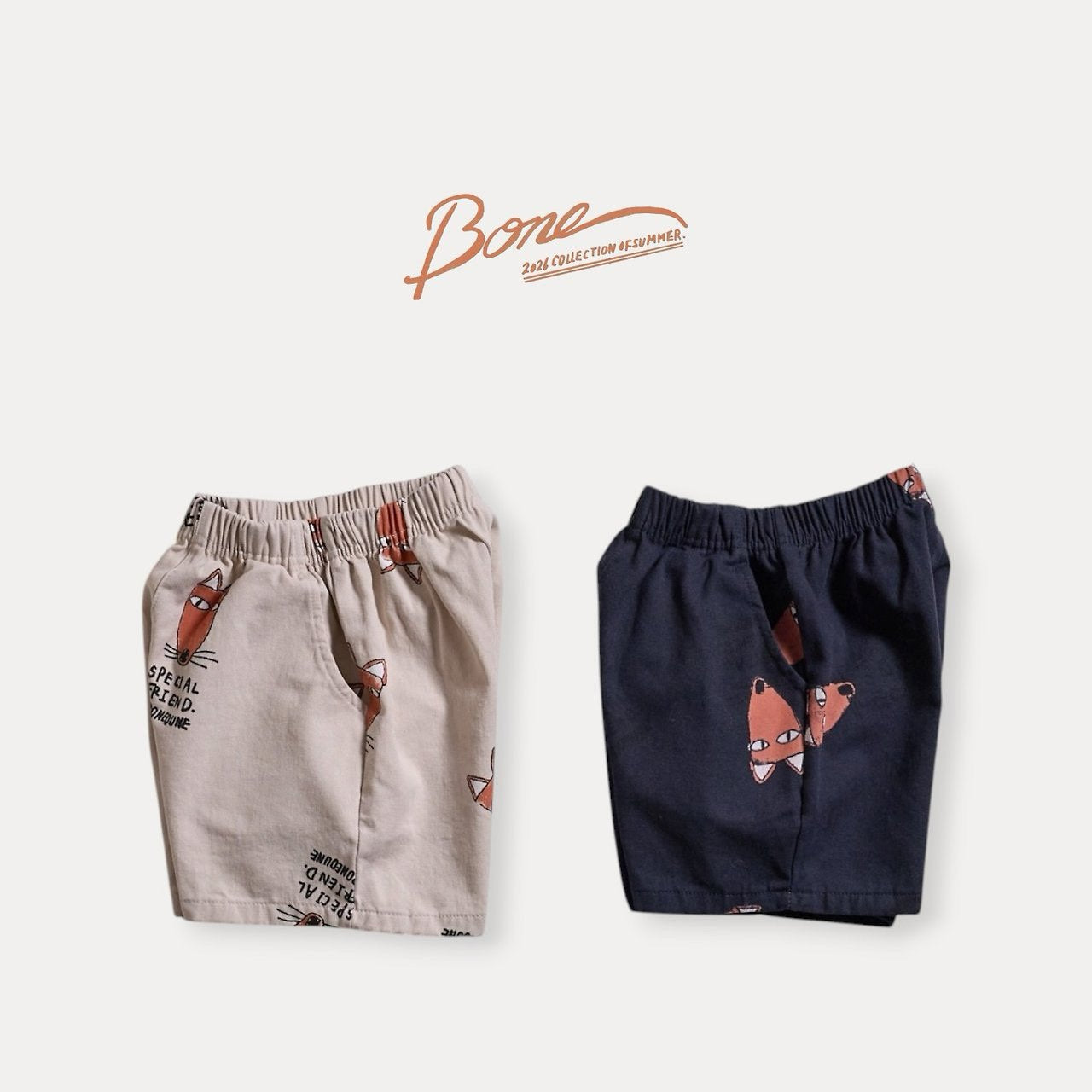 《予約》Fox Short Pants / Boneoune