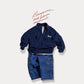 《予約》Terry Half zip-up / BONEOUNE