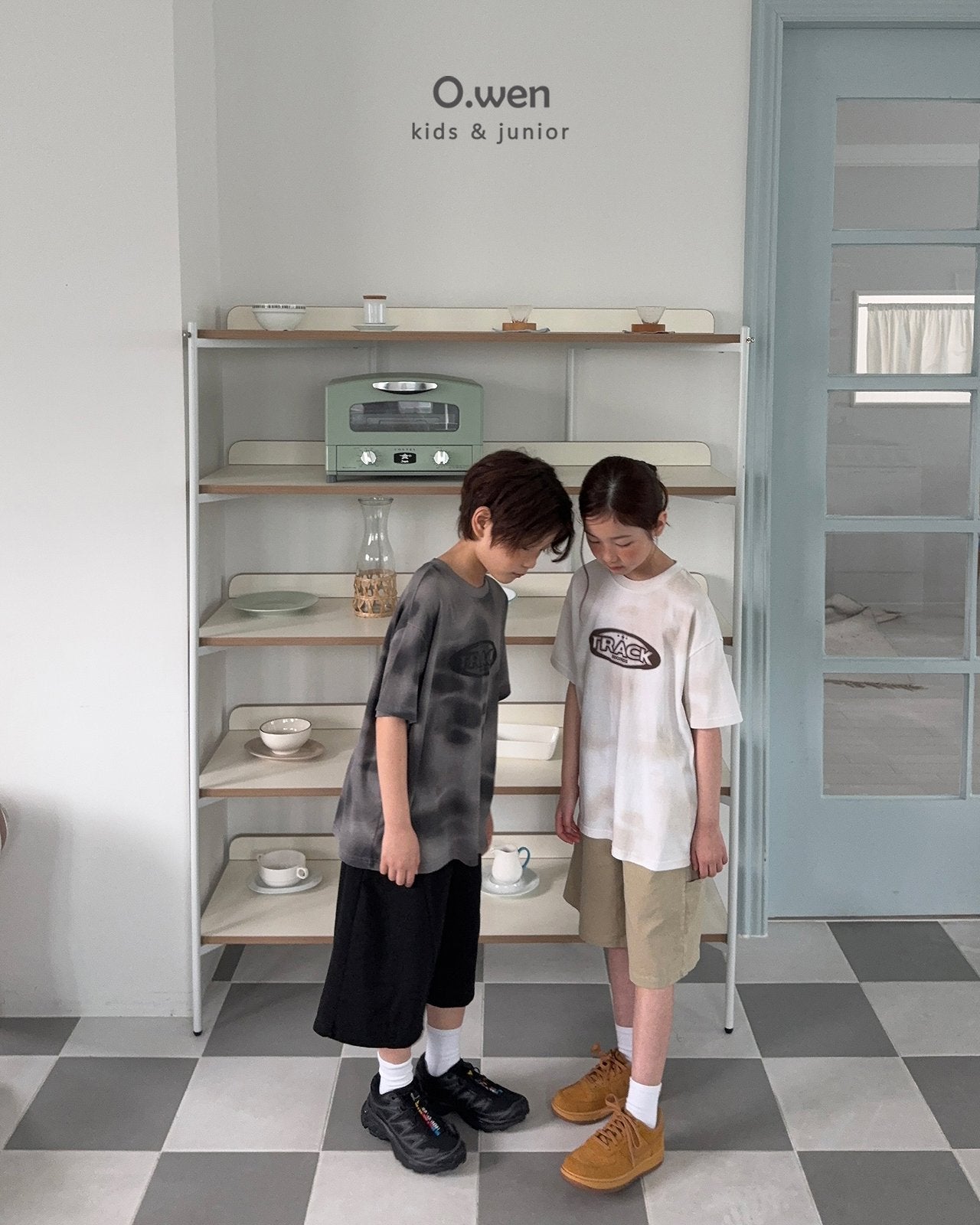 《予約》 Track Wash Tee/ O.wen