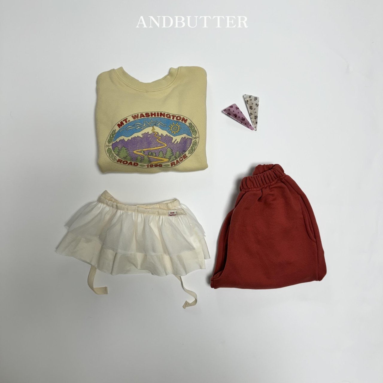 《予約》Daily Jogger Pants / andbutter