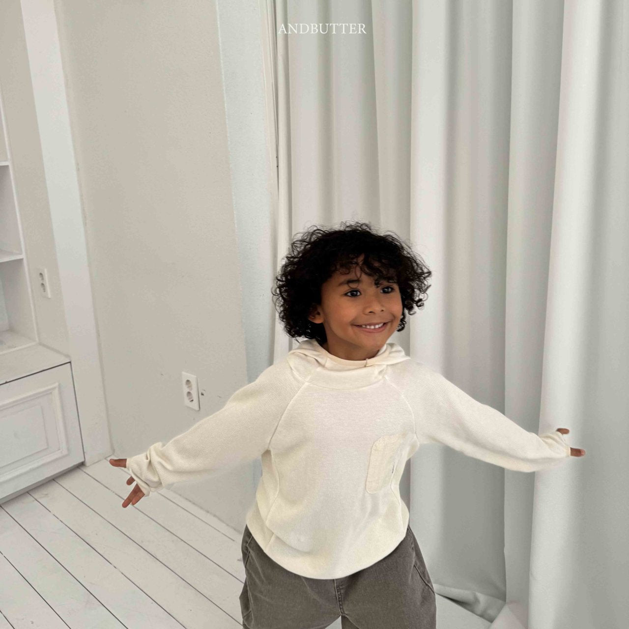 《予約》Runner Waffle Hoodie / andbutter