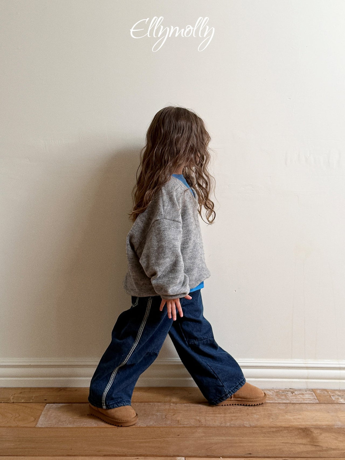 《予約》Linework Brushed Denim / ELLY MOLLY