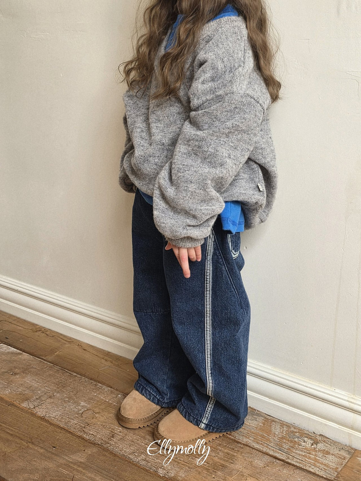 《予約》Linework Brushed Denim / ELLY MOLLY