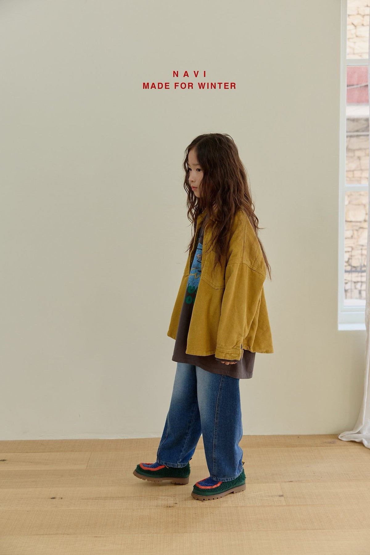 《予約》Roy Corduroy Shirt / NAVI