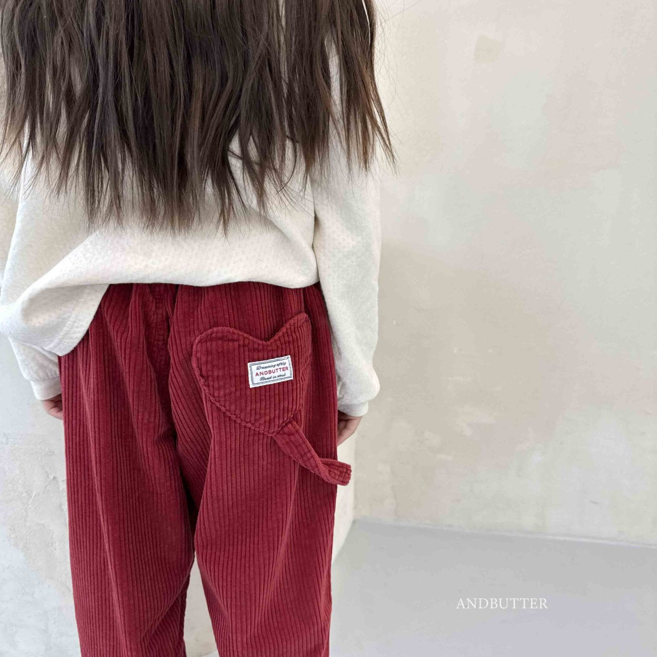 《予約》Love Ring Corduroy Pants / andbutter