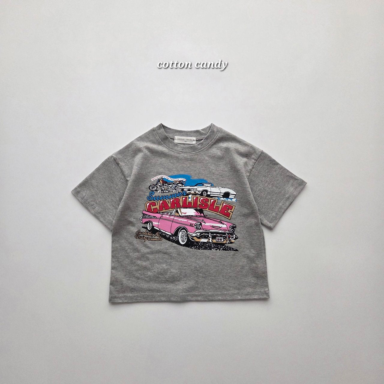 《予約》Race T-shirt / cotton candy