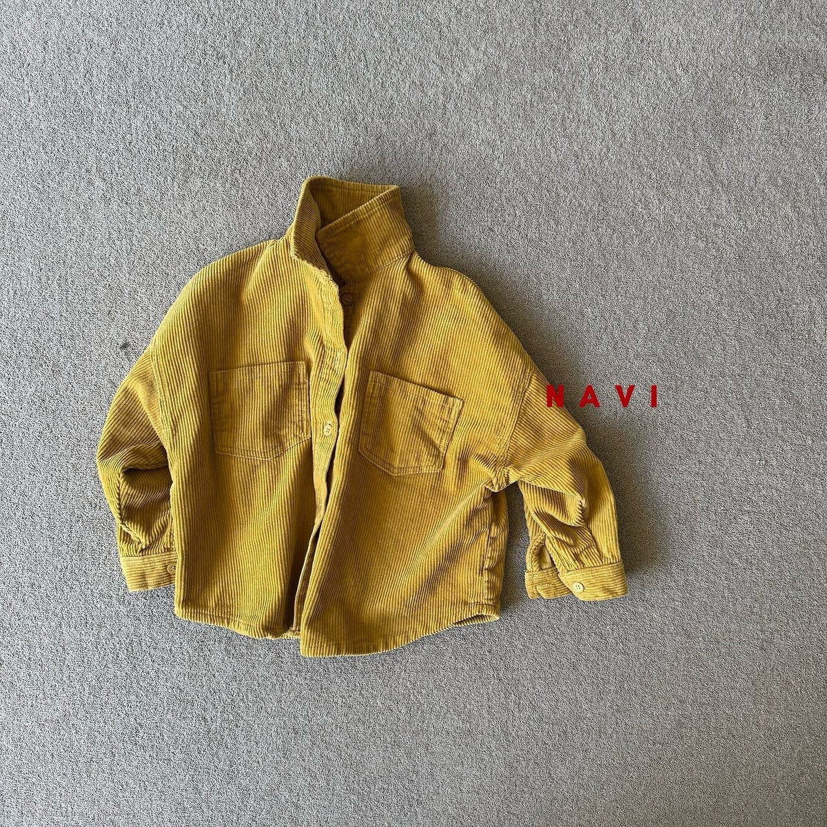 《予約》Roy Corduroy Shirt / NAVI