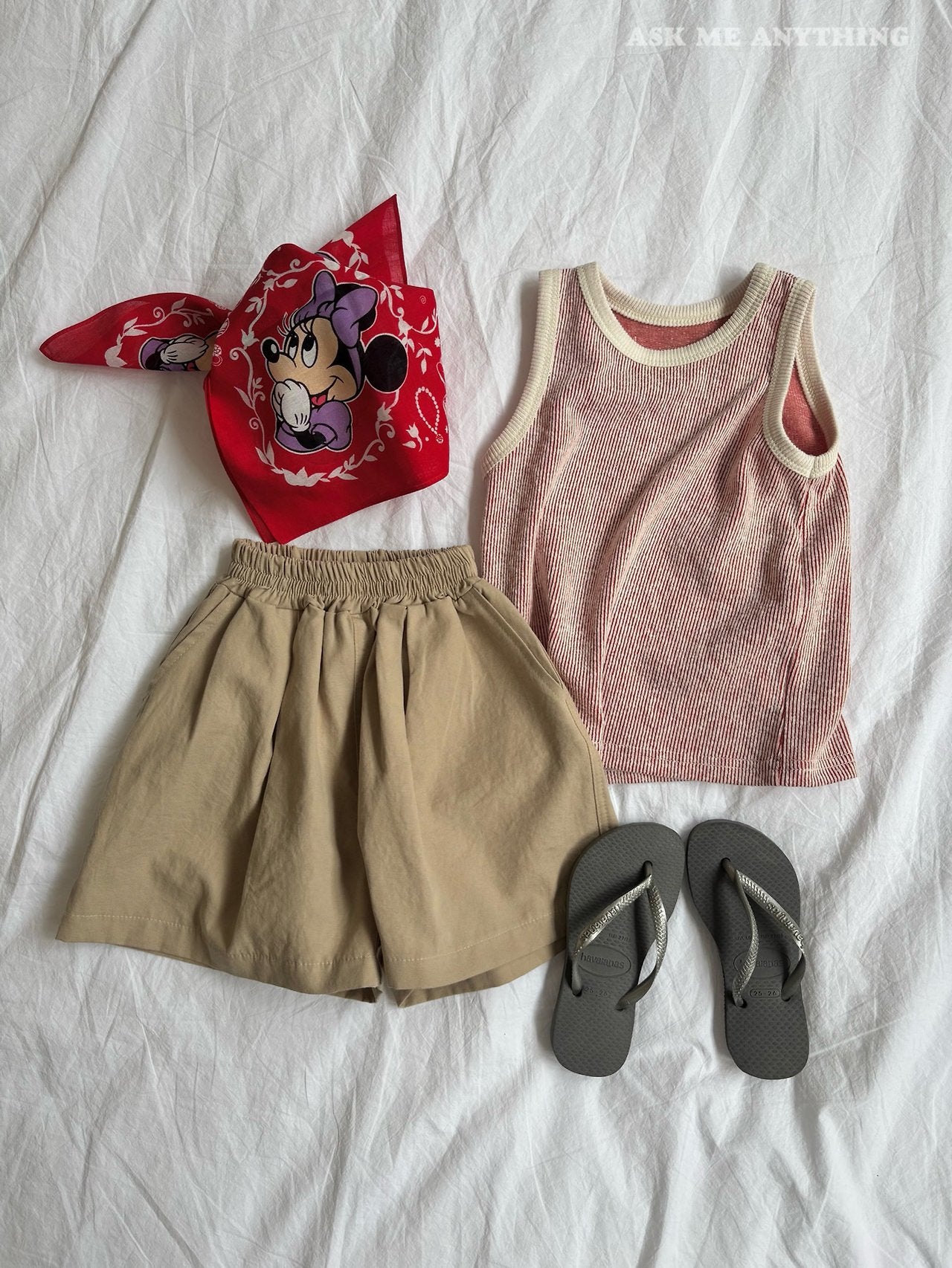 《予約》Color Sleeveless/ ASK ME ANYTHING
