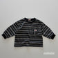 《予約》Heart Pocket Stripe T-Shirt / ANDBUTTER