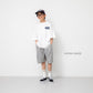 《予約》Square T-shirt / cotton candy