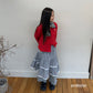 《予約》Check Tiered Skirt / ANDBUTTER